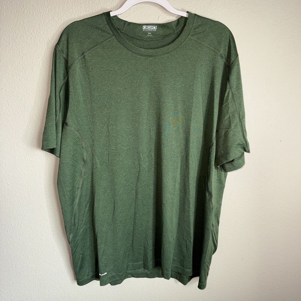 Ogio Endurance Men’s Short Sleeve Shirt Green